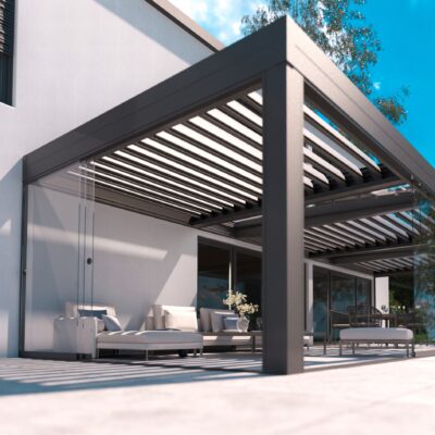 TS-Aluminium Lamellendach