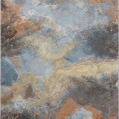 Moderner Niedrigflor Teppich – für Wohn- & Essbereich